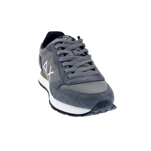 Zapatillas Sun68 AX zapatos Hombre modelo Tom Solid Gris Cordón