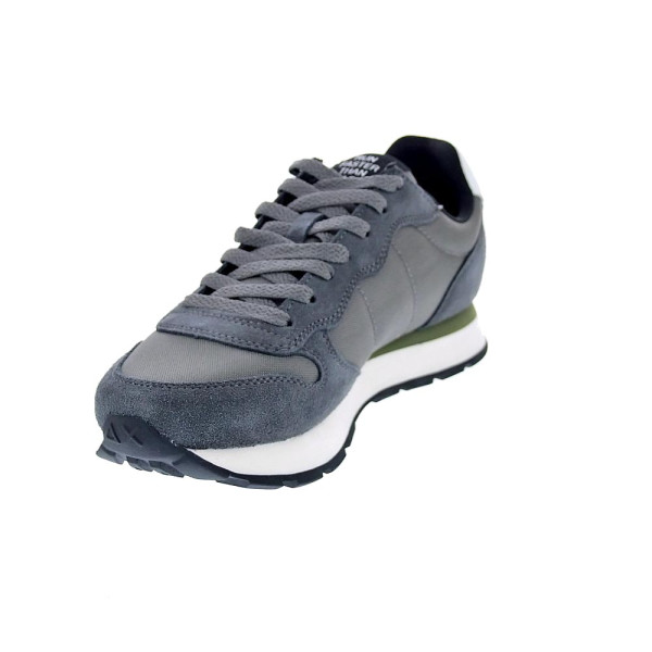 Zapatillas Sun68 AX zapatos Hombre modelo Tom Solid Gris Cordón