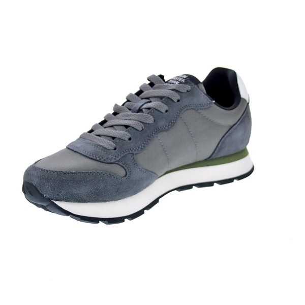 Zapatillas Sun68 AX zapatos Hombre modelo Tom Solid Gris Cordón