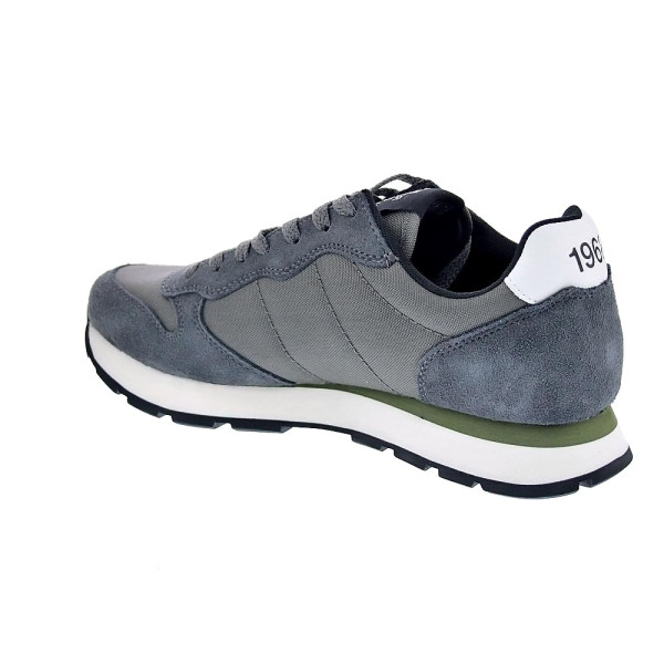 Zapatillas Sun68 AX zapatos Hombre modelo Tom Solid Gris Cordón