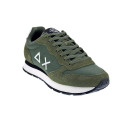 Zapatillas Sun68 AX zapatos Hombre modelo Tom Solid Verde Cordón