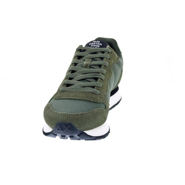 Zapatillas Sun68 AX zapatos Hombre modelo Tom Solid Verde Cordón