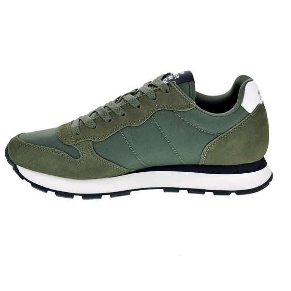 Zapatillas Sun68 AX zapatos Hombre modelo Tom Solid Verde Cordón