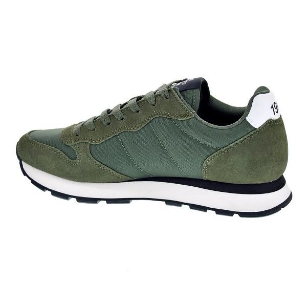 Zapatillas Sun68 AX zapatos Hombre modelo Tom Solid Verde Cordón