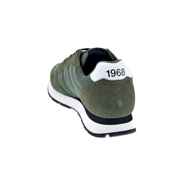Zapatillas Sun68 AX zapatos Hombre modelo Tom Solid Verde Cordón