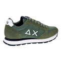 Zapatillas Sun68 AX zapatos Hombre modelo Tom Solid Verde Cordón