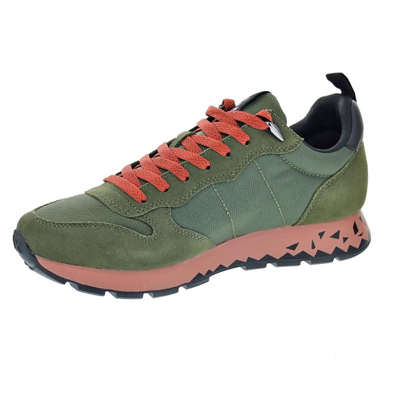 Zapatillas Sun68 AX zapatos Hombre modelo Tom Snake Verde Cordón