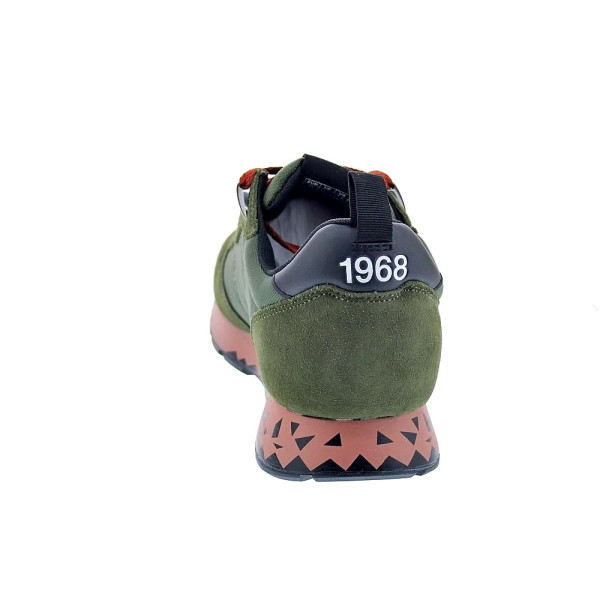 Zapatillas Sun68 AX zapatos Hombre modelo Tom Snake Verde Cordón