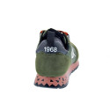 Zapatillas Sun68 AX zapatos Hombre modelo Tom Snake Verde Cordón