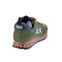Zapatillas Sun68 AX zapatos Hombre modelo Tom Snake Verde Cordón