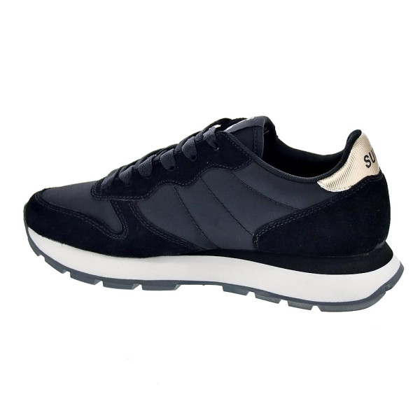 Zapatillas Sun68 AX zapatos Mujer modelo Ally Gold Silver Negro Cordón