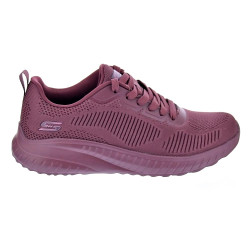 Zapatillas Skechers zapatos Mujer modelo Bobs Squad Chaos Violeta Cordón