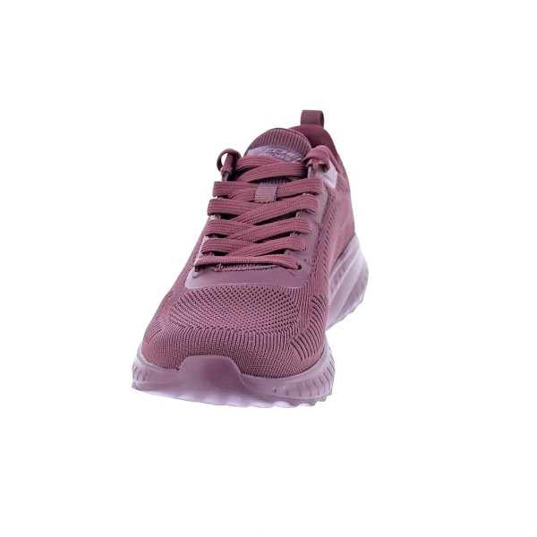 Zapatillas Skechers zapatos Mujer modelo Bobs Squad Chaos Violeta Cordón