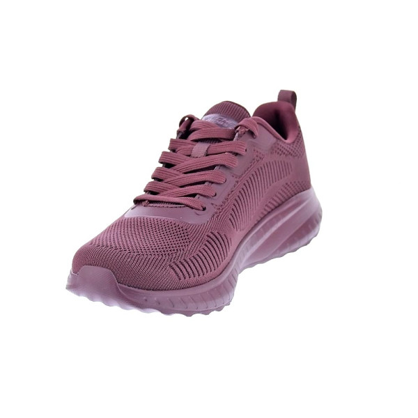 Zapatillas Skechers zapatos Mujer modelo Bobs Squad Chaos Violeta Cordón