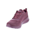 Zapatillas Skechers zapatos Mujer modelo Bobs Squad Chaos Violeta Cordón