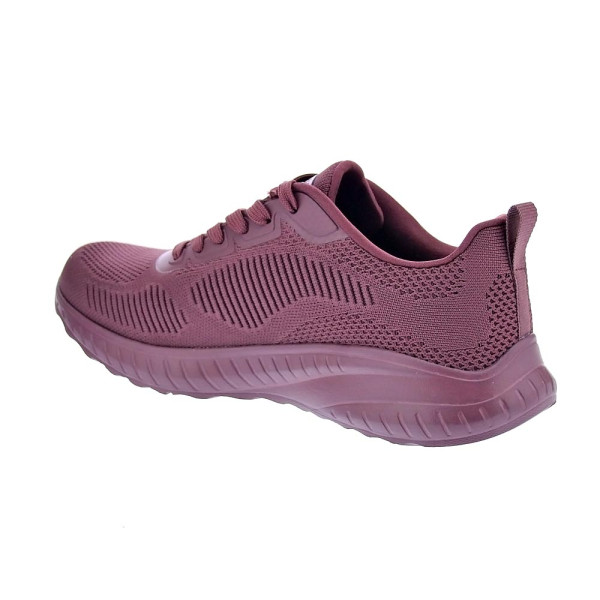 Zapatillas Skechers zapatos Mujer modelo Bobs Squad Chaos Violeta Cordón