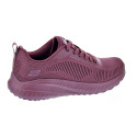 Zapatillas Skechers zapatos Mujer modelo Bobs Squad Chaos Violeta Cordón