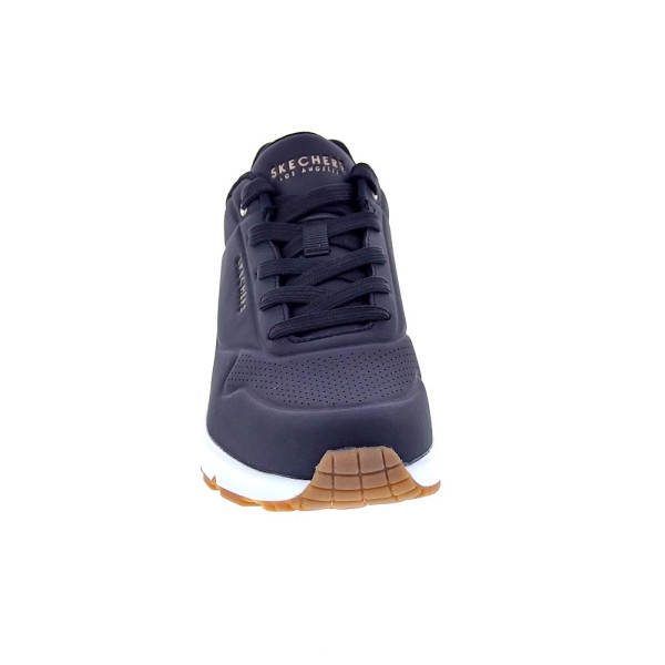 Zapatillas Skechers zapatos Mujer modelo Uno Jungle Nite Negro Cordón