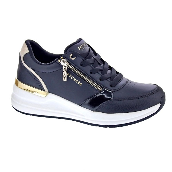 Zapatillas Skechers zapatos Mujer modelo Billion 2 High End Negro Cordón