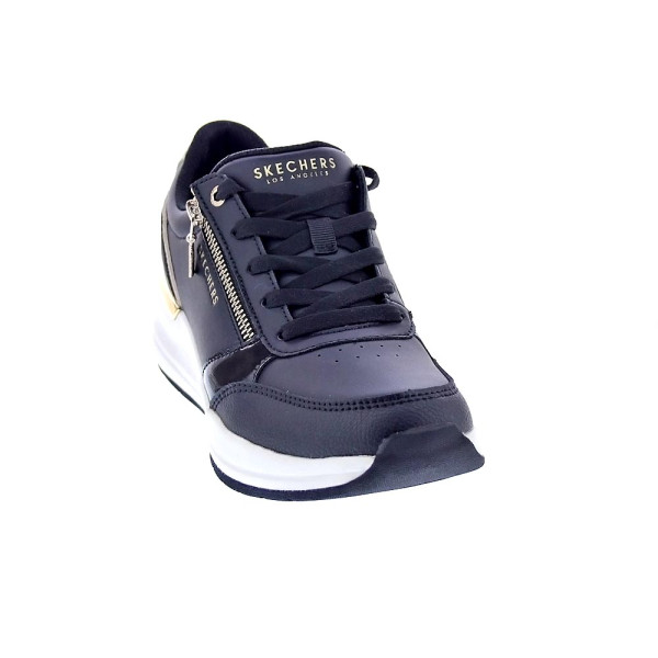 Zapatillas Skechers zapatos Mujer modelo Billion 2 High End Negro Cordón