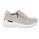 Zapatillas Skechers zapatos Mujer modelo Billion 2 High End Beige Cordón