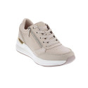 Zapatillas Skechers zapatos Mujer modelo Billion 2 High End Beige Cordón