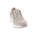 Zapatillas Skechers zapatos Mujer modelo Billion 2 High End Beige Cordón