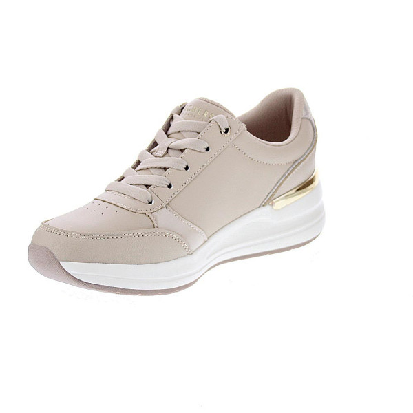 Zapatillas Skechers zapatos Mujer modelo Billion 2 High End Beige Cordón