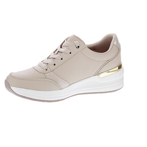 Zapatillas Skechers zapatos Mujer modelo Billion 2 High End Beige Cordón