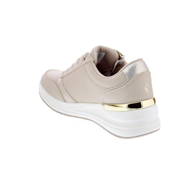 Zapatillas Skechers zapatos Mujer modelo Billion 2 High End Beige Cordón