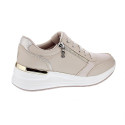Zapatillas Skechers zapatos Mujer modelo Billion 2 High End Beige Cordón