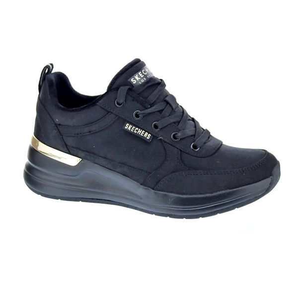 Zapatillas Skechers zapatos Mujer modelo Billion 2 Prissy N Plush Negro Cordón