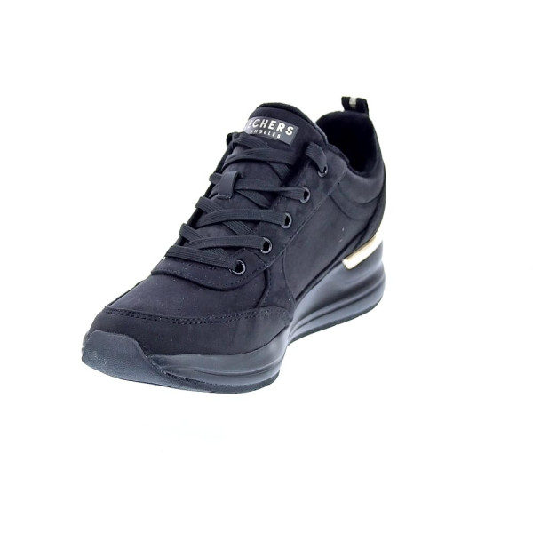 Zapatillas Skechers zapatos Mujer modelo Billion 2 Prissy N Plush Negro Cordón