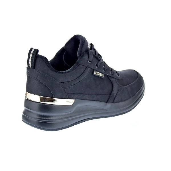 Zapatillas Skechers zapatos Mujer modelo Billion 2 Prissy N Plush Negro Cordón