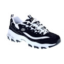 Zapatillas Skechers zapatos Mujer modelo D'Lites Biggest Fan Negro Cordón