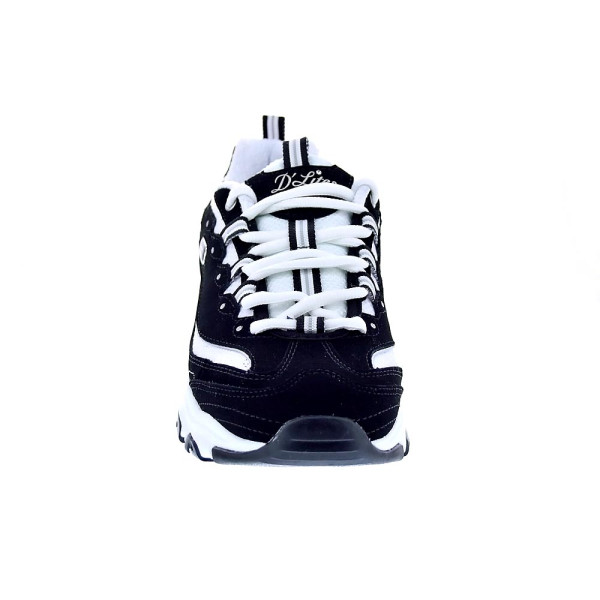 Zapatillas Skechers zapatos Mujer modelo D'Lites Biggest Fan Negro Cordón