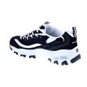 Zapatillas Skechers zapatos Mujer modelo D'Lites Biggest Fan Negro Cordón