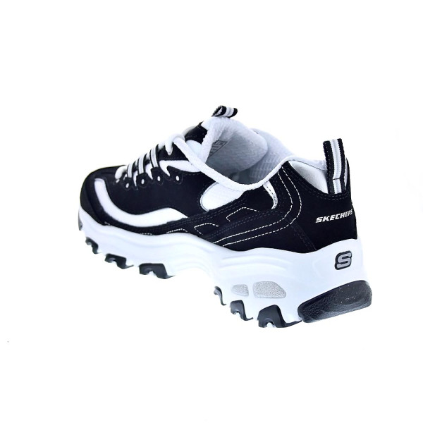 Zapatillas Skechers zapatos Mujer modelo D'Lites Biggest Fan Negro Cordón