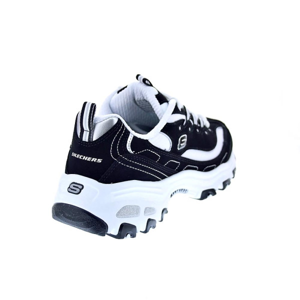 Zapatillas Skechers zapatos Mujer modelo D'Lites Biggest Fan Negro Cordón
