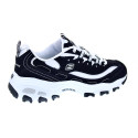 Zapatillas Skechers zapatos Mujer modelo D'Lites Biggest Fan Negro Cordón