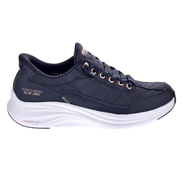 Zapatillas Skechers zapatos Mujer modelo Slip-ins Contour Foam Negro Elástico