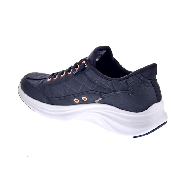 Zapatillas Skechers zapatos Mujer modelo Slip-ins Contour Foam Negro Elástico