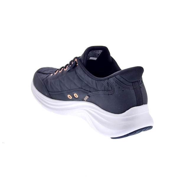 Zapatillas Skechers zapatos Mujer modelo Slip-ins Contour Foam Negro Elástico