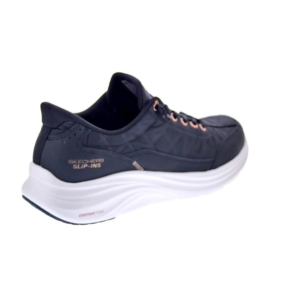 Zapatillas Skechers zapatos Mujer modelo Slip-ins Contour Foam Negro Elástico