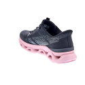Zapatillas Skechers zapatos Mujer modelo Slipins Glide Step Negro Elástico
