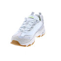 Zapatillas Skechers zapatos Mujer modelo D'Lites Dazzling Shine Blanco Cordón