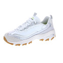 Zapatillas Skechers zapatos Mujer modelo D'Lites Dazzling Shine Blanco Cordón