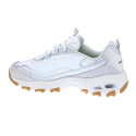 Zapatillas Skechers zapatos Mujer modelo D'Lites Dazzling Shine Blanco Cordón