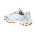 Zapatillas Skechers zapatos Mujer modelo D'Lites Dazzling Shine Blanco Cordón