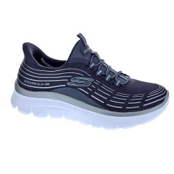 Zapatillas Skechers zapatos Mujer modelo Slip-ins Summits Plus Azul Elástico 2